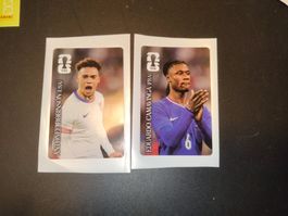Panini Coca Cola Robinson (CC12) & Camavinga (CC03)