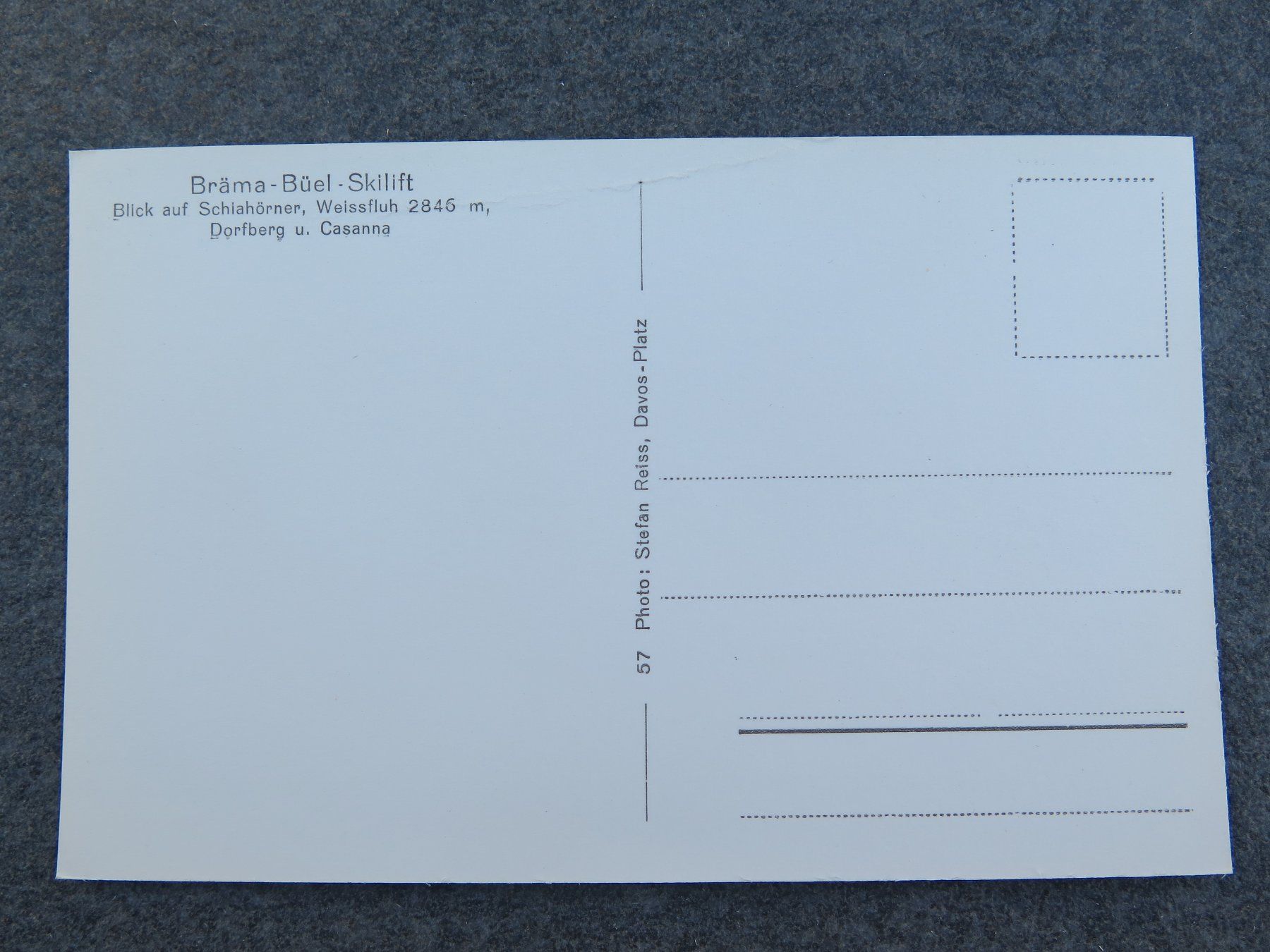 Cartoline postali: BRÄMA-BÜEL - SKILIFT – Usato da Wittenbach venduto da lipasal 1