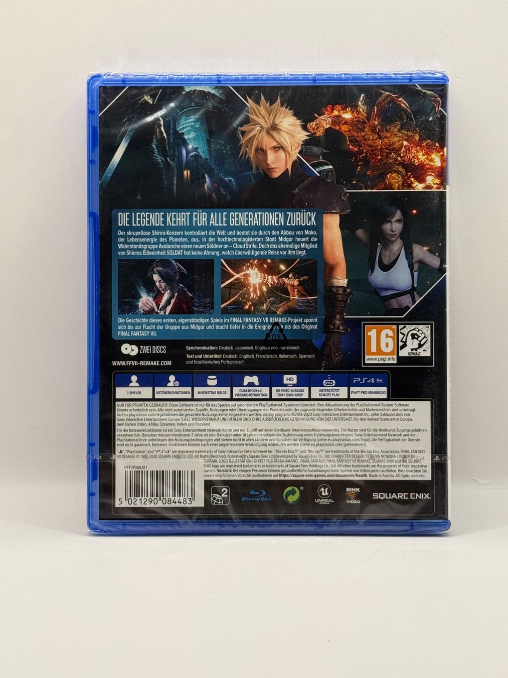 Giochi: Final Fantasy VII Remake - Playstation 4 - New – Nuovo e nell'imballaggio originale da Dietikon venduto da gab_qz7y 1