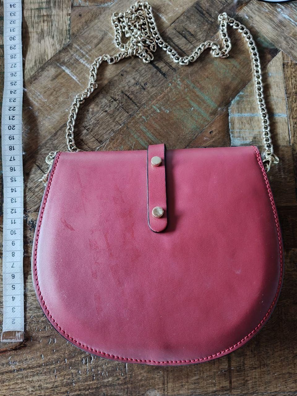 Borse da donna: Kleine Tasche, Leder, rot – Nuovo (secondo la descrizione) da Losone venduto da Sonnenbrille1 3