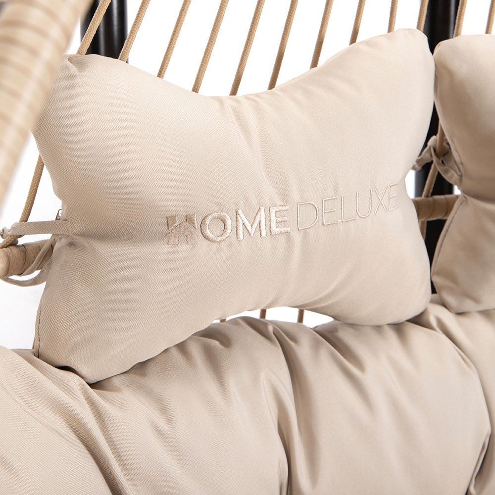 Poltrone pensili da giardino: Faltbare Hängesessel LUMA BEIGE - 2 Sitzer – Nuovo e nell'imballaggio originale da Wallenwil venduto da toesstal-vertrieb 3