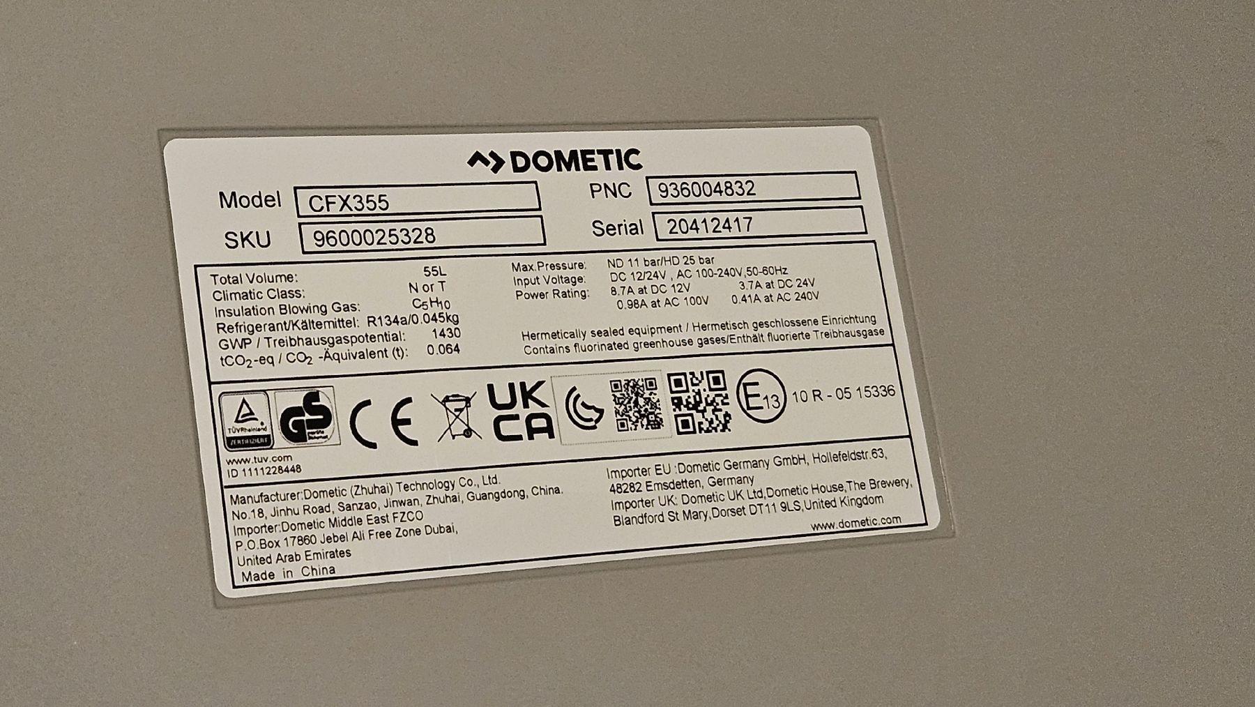 Dometic Frigoriferi & Refrigeratori: Dometic CFX3 55 Kompressor-Kühlbox 55L – Usato da Waldenburg venduto da Ragnarr 4