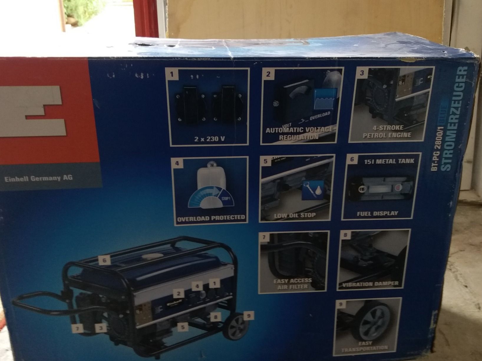 Einhell Stromgeneratoren: Stromerzeuger BT-PG 2800/1 HIGH POWER – Neu und originalverpackt aus Gränichen von patato 2
