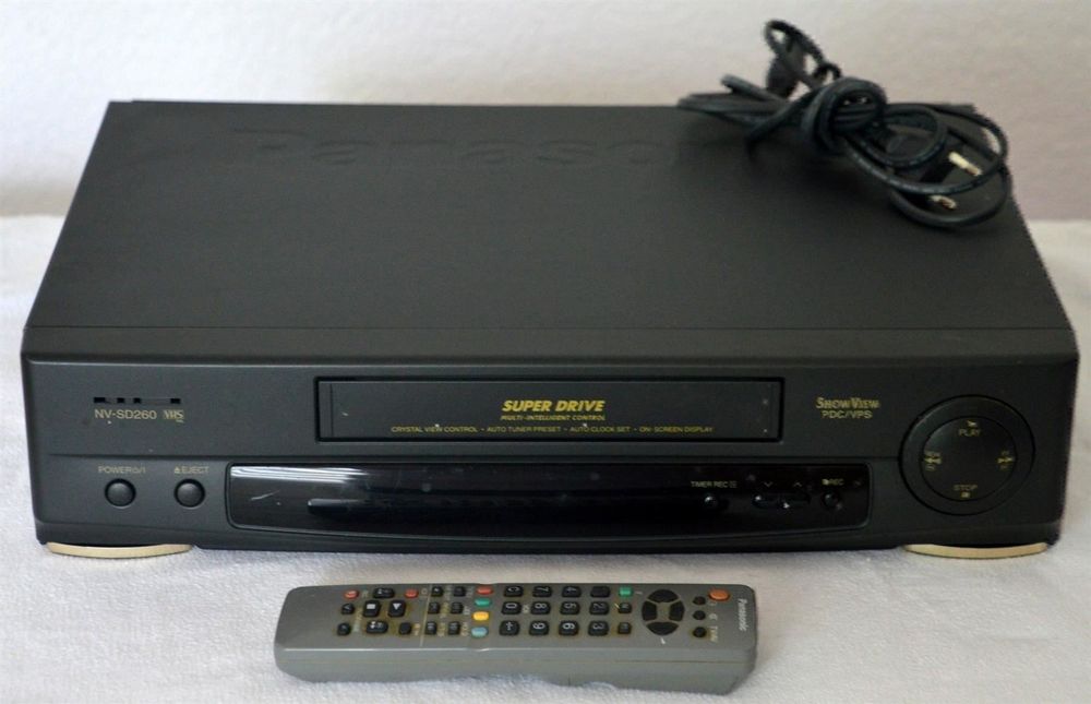 Cassette VHS Panasonic NV-E120HF – Super Hi-Fi, 120 Min, Enregistrable – Neuve Sous Blister