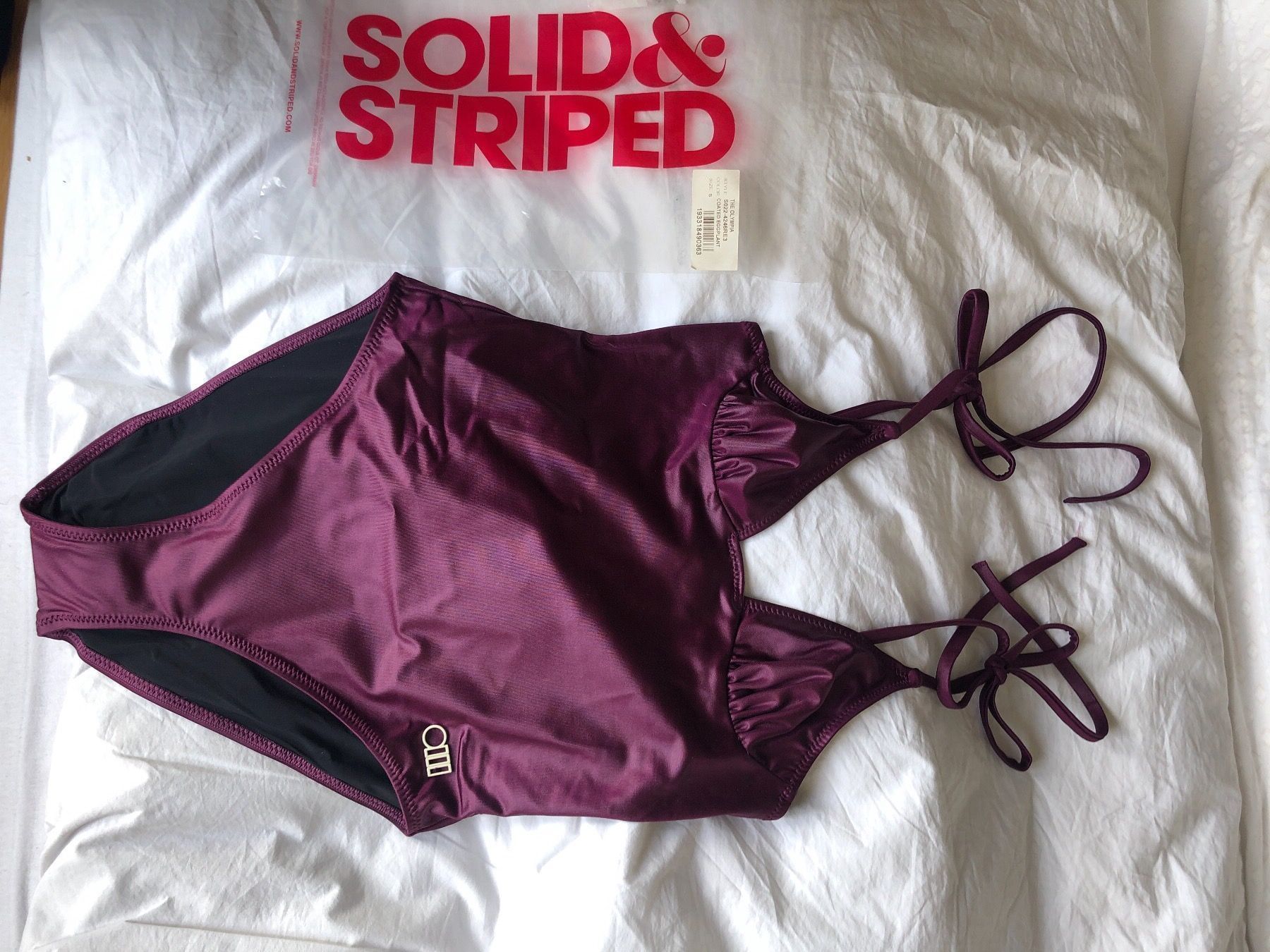 Costumi da bagno & Bikini: Maillot de bain 1 pièce S Solid&Striped – Nuovo e nell'imballaggio originale da Fribourg venduto da plenilunios