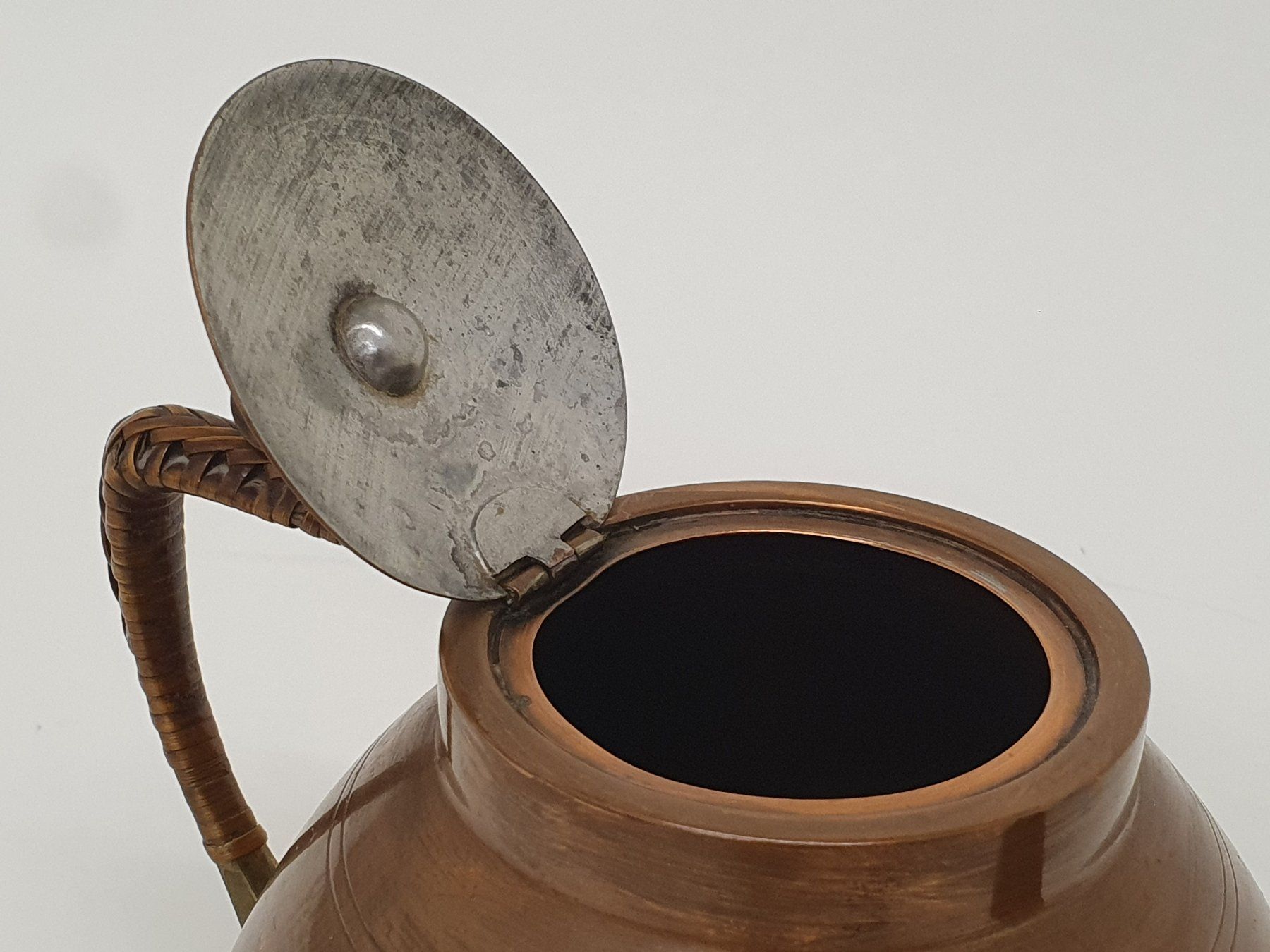 Teekannen: VINTAGE Kupfer Teekanne mit Teller - Schnäppchen! – Gebraucht aus Aegerten von taxidermo 6