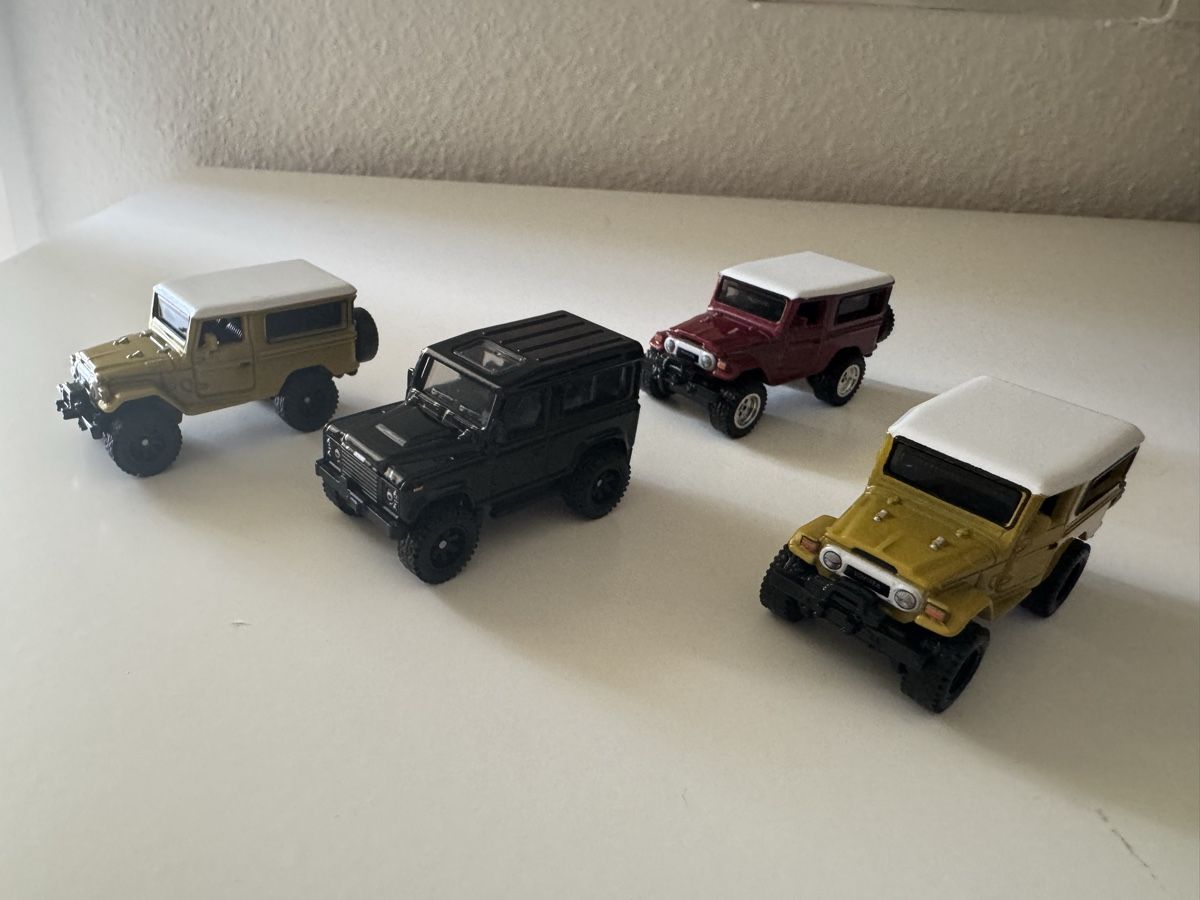 Hot Wheels Modellini d'auto: Hotwheels Toyota 4er Set – Nuovo (secondo la descrizione) da Liebefeld venduto da Tatts81