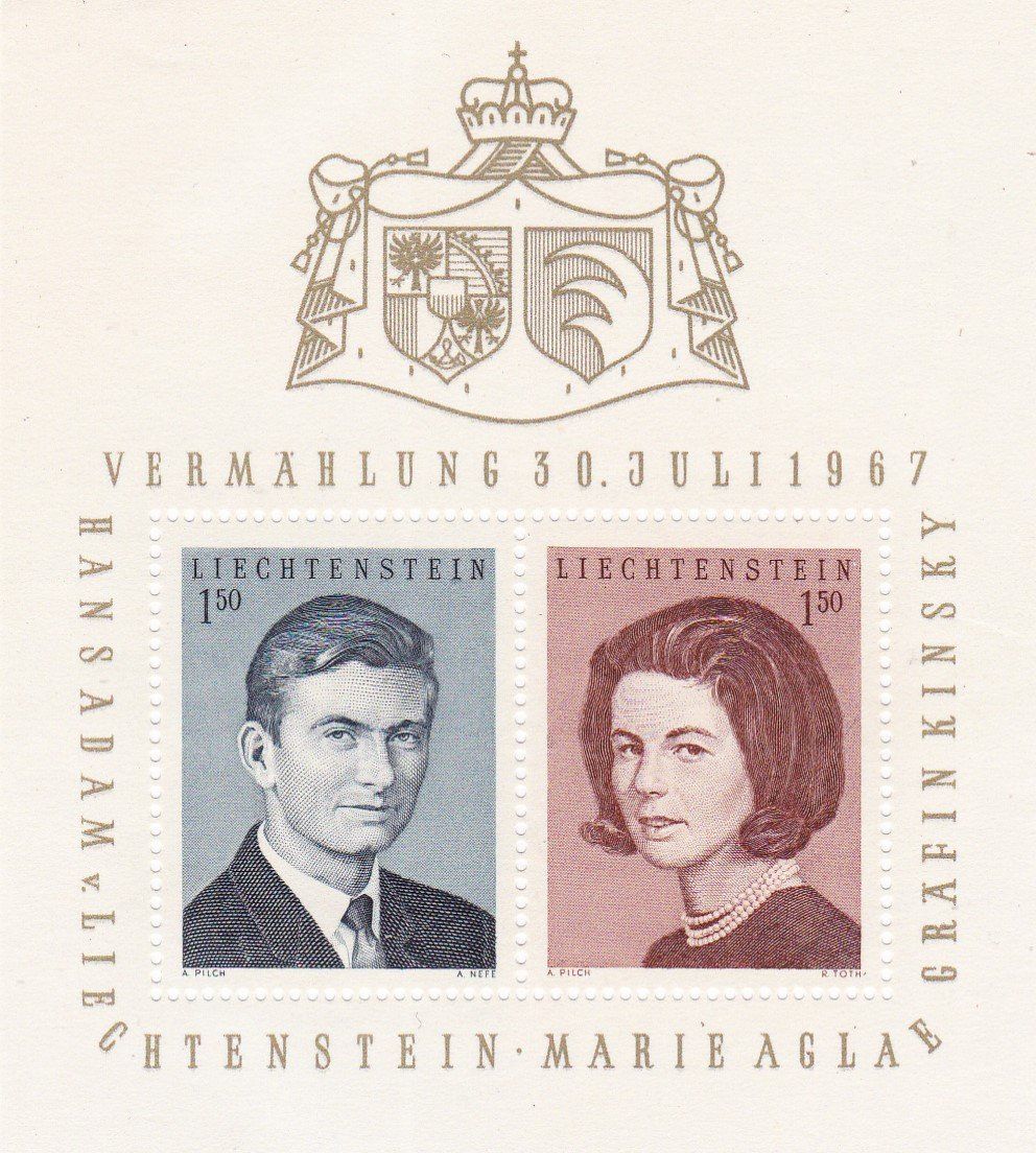 Tutti i francobolli: FL Liechtenstein 1967 – Nuovo (secondo la descrizione) da Gretzenbach venduto da Sikim 1