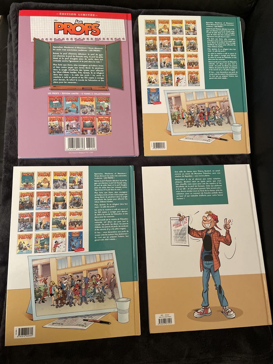 Fumetti: Lot de 5 BD Les Profs – Nuovo (secondo la descrizione) da Buchillon venduto da Samui3 1