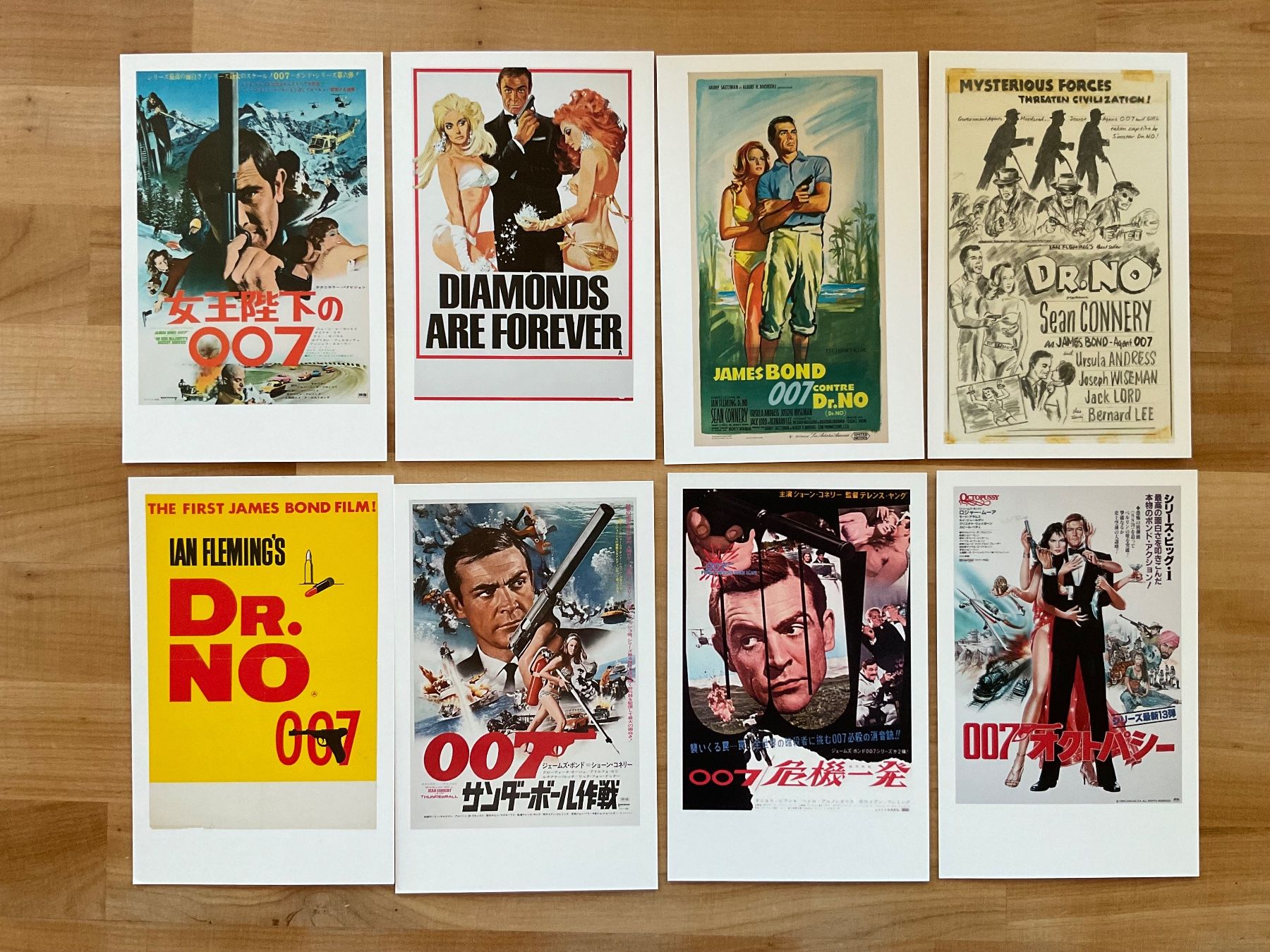 Cartoline postali: Postkarten Sammlung mit James Bond 007 Motive – Nuovo e nell'imballaggio originale da Rümlang venduto da Kartenpost1