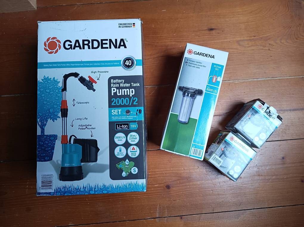 Gardena Pumpen & Teile: Günstiger!!! Gardena Bewässerungssystem NEU – Neu (gemäss Beschreibung) aus Sonvilier von rosen4u