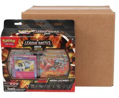 Pokémon 6 x League Battle Deck Mega Lucario Ex Case (EN)