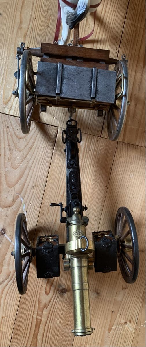 Kit di modellismo & Modellini statici: Modell einer gezogenen Schnellfeuerkanone – Usato da Goldingen venduto da Bergler012 2