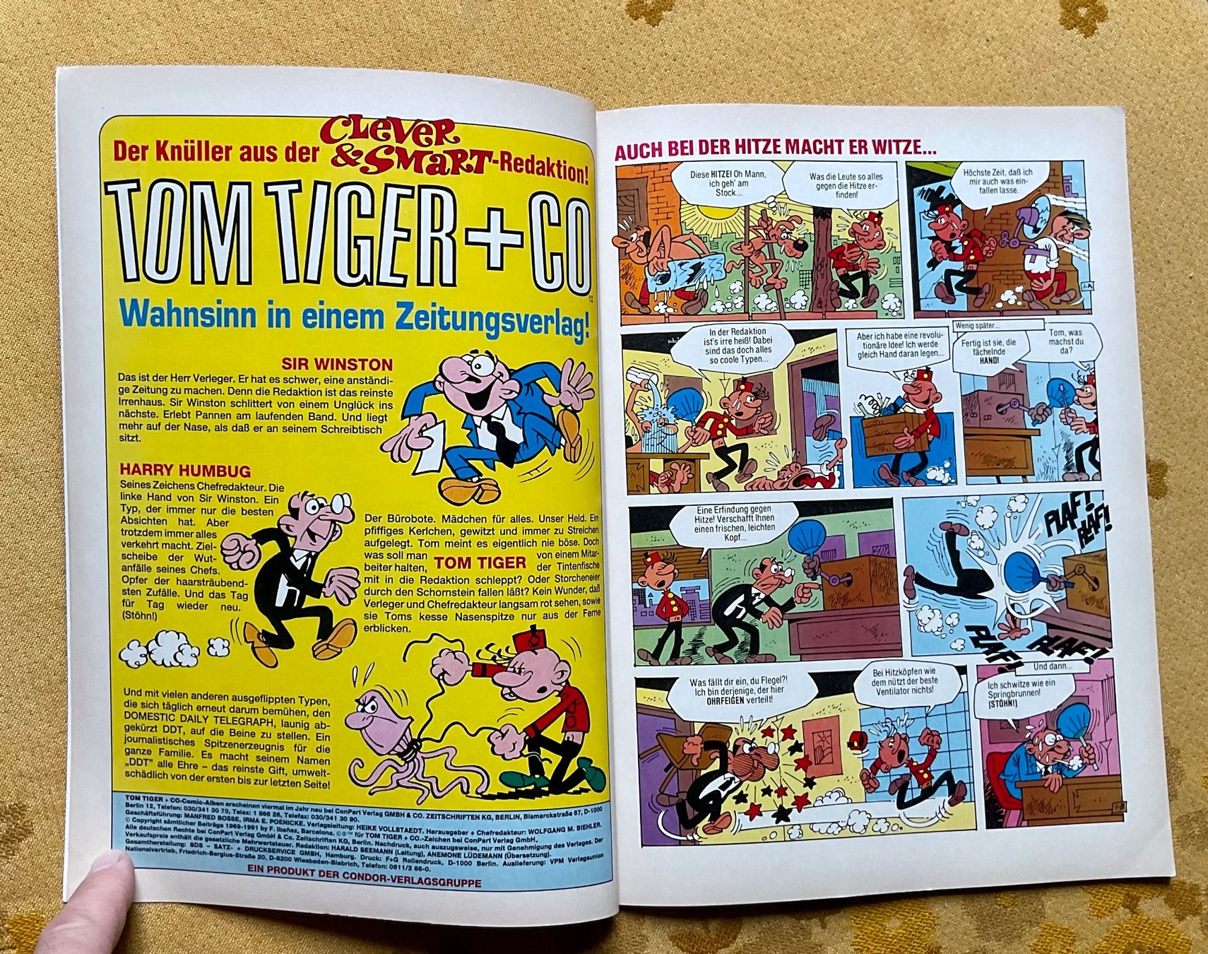 Fumetti: Tom Tiger + Co Band Nr 3 von 1991 – Usato da Endingen venduto da nathan05 3
