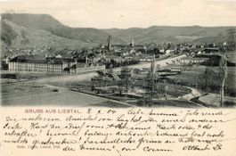 Liestal   BL   -    Gruss aus LIESTAL     um  1 9 0 4