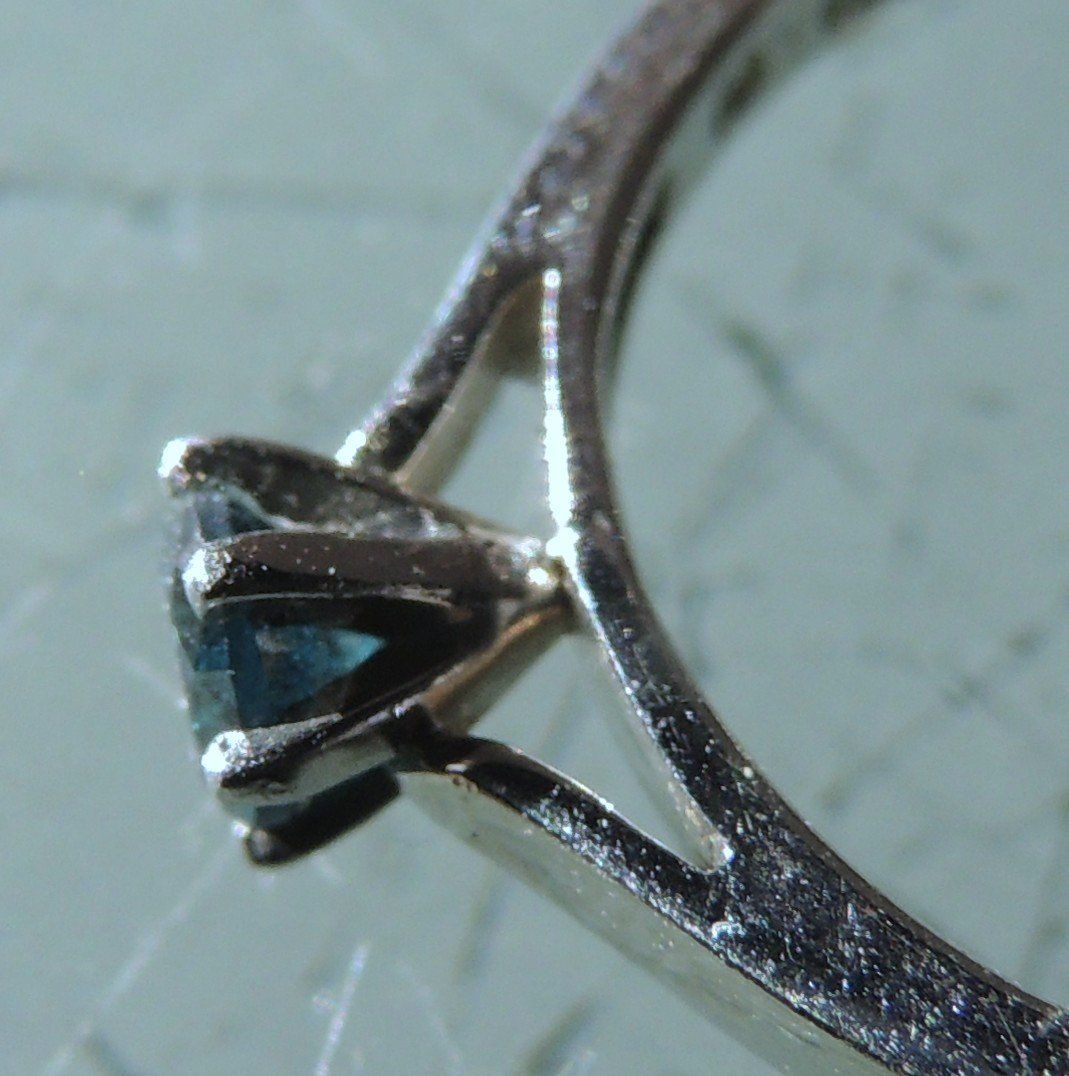 Bagues: Diamant Silber 925 Fingerring Gr. 56 – D'occasion à Waldenburg par schaller707 4