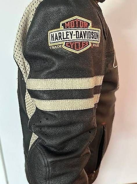 Jacken: Original Harley Davidson Sommer Leder-Jacke – Gebraucht aus Wallisellen von Danro 2