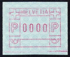 ATM 7IIIx d Lilarot 0000-Druck ** postfrisch