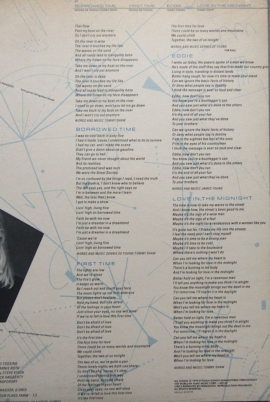 Dischi in vinile: Styx - Cornerstone - LP ab CHF 5.00 – Usato da Auenstein venduto da Padabimbim 4
