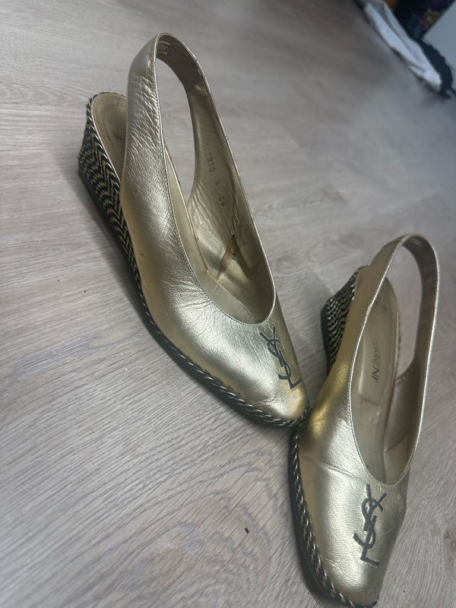 Saint Laurent Damenschuhe: YSL metallic gold heels – Neu (gemäss Beschreibung) aus St-Imier von Baptthegreat 3