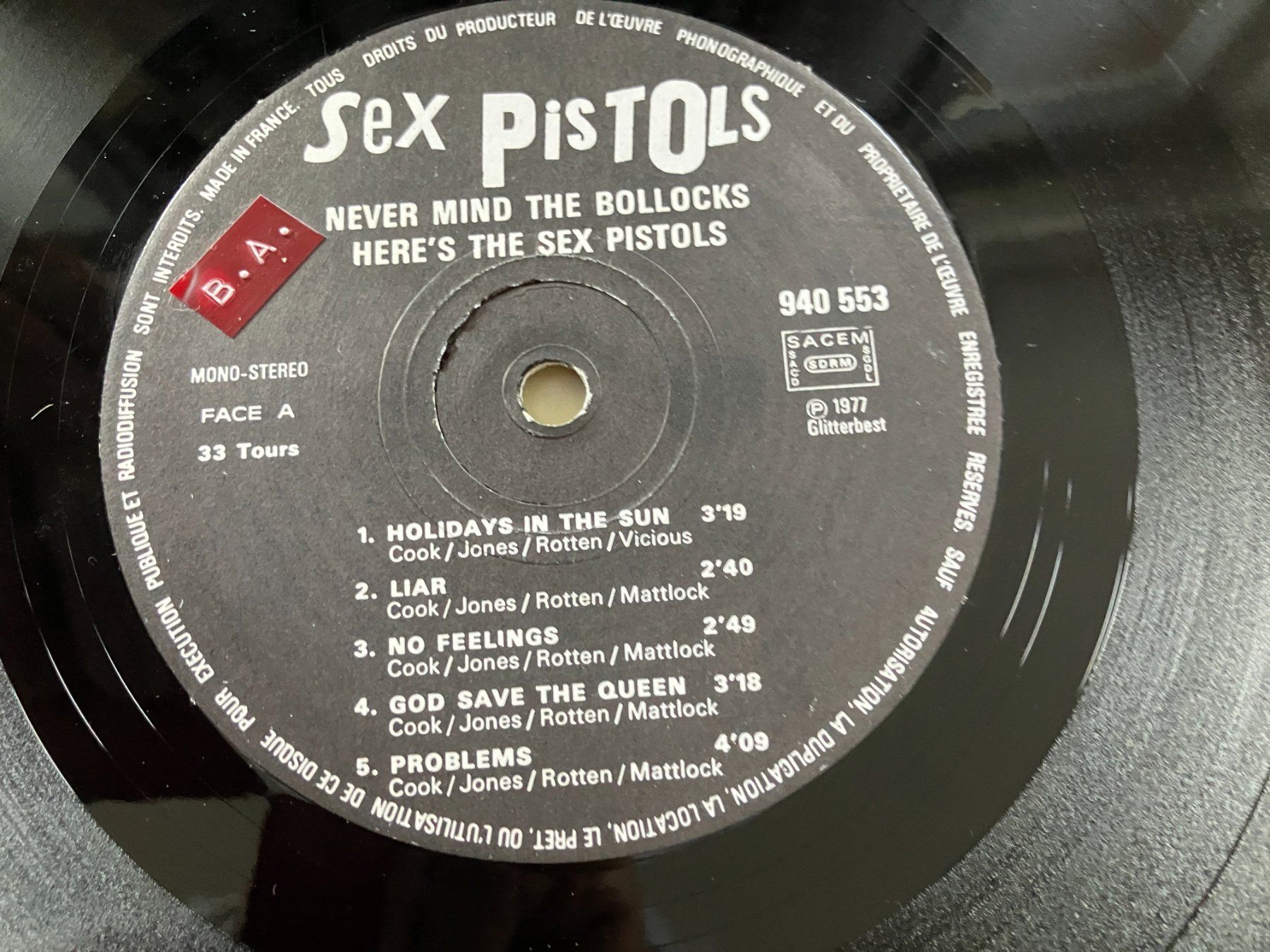 Dischi in vinile: Sex Pistols – Usato da Aarwangen venduto da Jukebox3 7