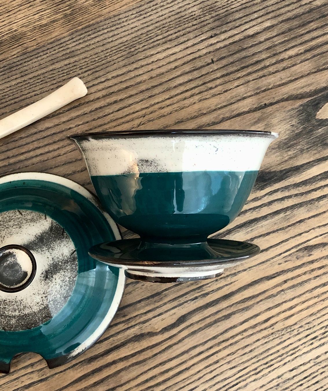Linck Tazze: Linck Keramik Vintage Zuckerdose – Usato da Berg am Irchel venduto da Zweiti_Chance 5