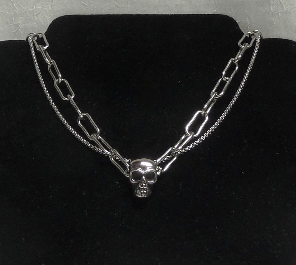 Catenine: Collier! Tête morte! – Nuovo e nell'imballaggio originale da Lamboing venduto da Qtrica
