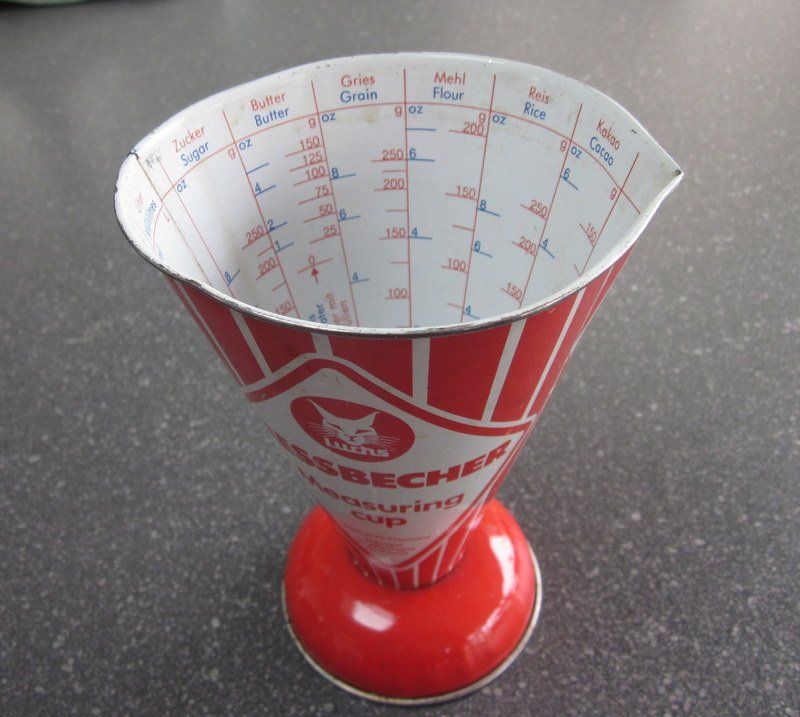 Misurare: Mid Century LUCHS Messbecher, Measuring cup 50/60er – Usato da Bischofszell venduto da raika 4