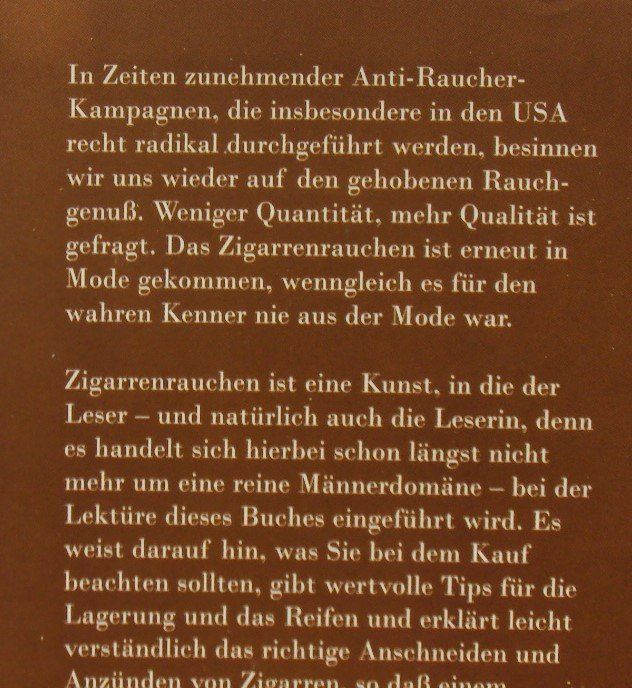 Zigarren: zigarren – Neu (gemäss Beschreibung) aus Bern von Mattthias 1