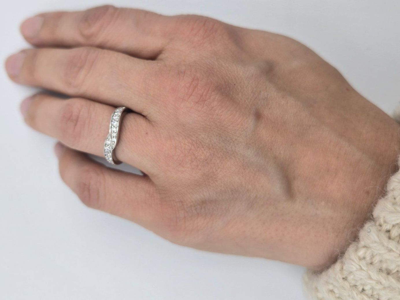 Anelli: Ring Silber 925 Zirkonia Gr. 54 – Nuovo e nell'imballaggio originale da Zug venduto da gold.schmuck 1