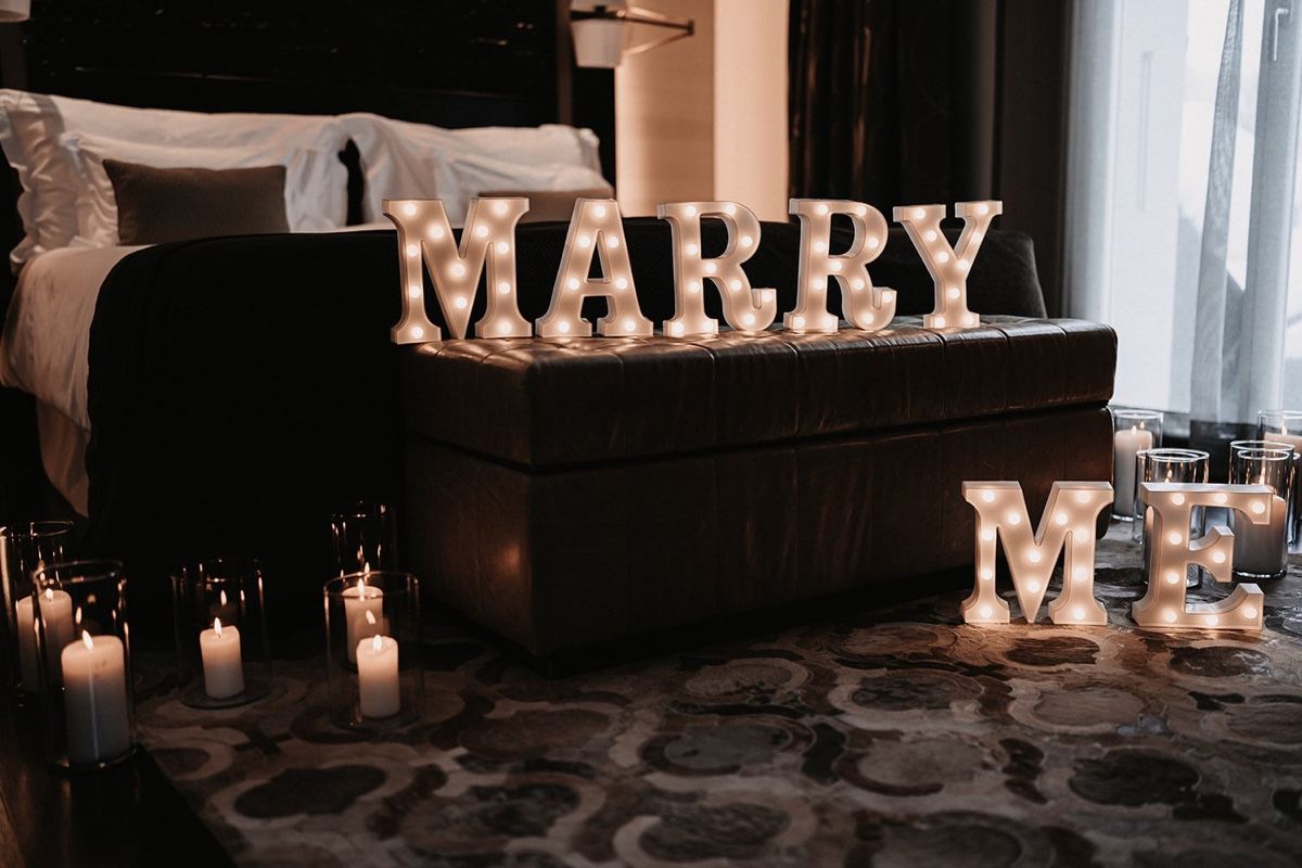 Tutte le decorazioni: Lettres leds Marry Me – Nuovo (secondo la descrizione) da Chardonne venduto da amonney