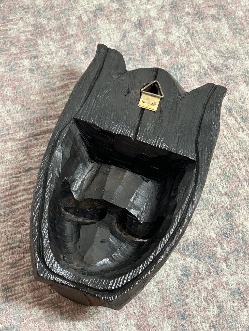 Internationale Kunst: Afrikanische Wandmaske aus Ebenholz – Neu (gemäss Beschreibung) aus Rocourt von Vij_mz6g 8