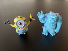 Toni-Figuren Minions und Monster AG