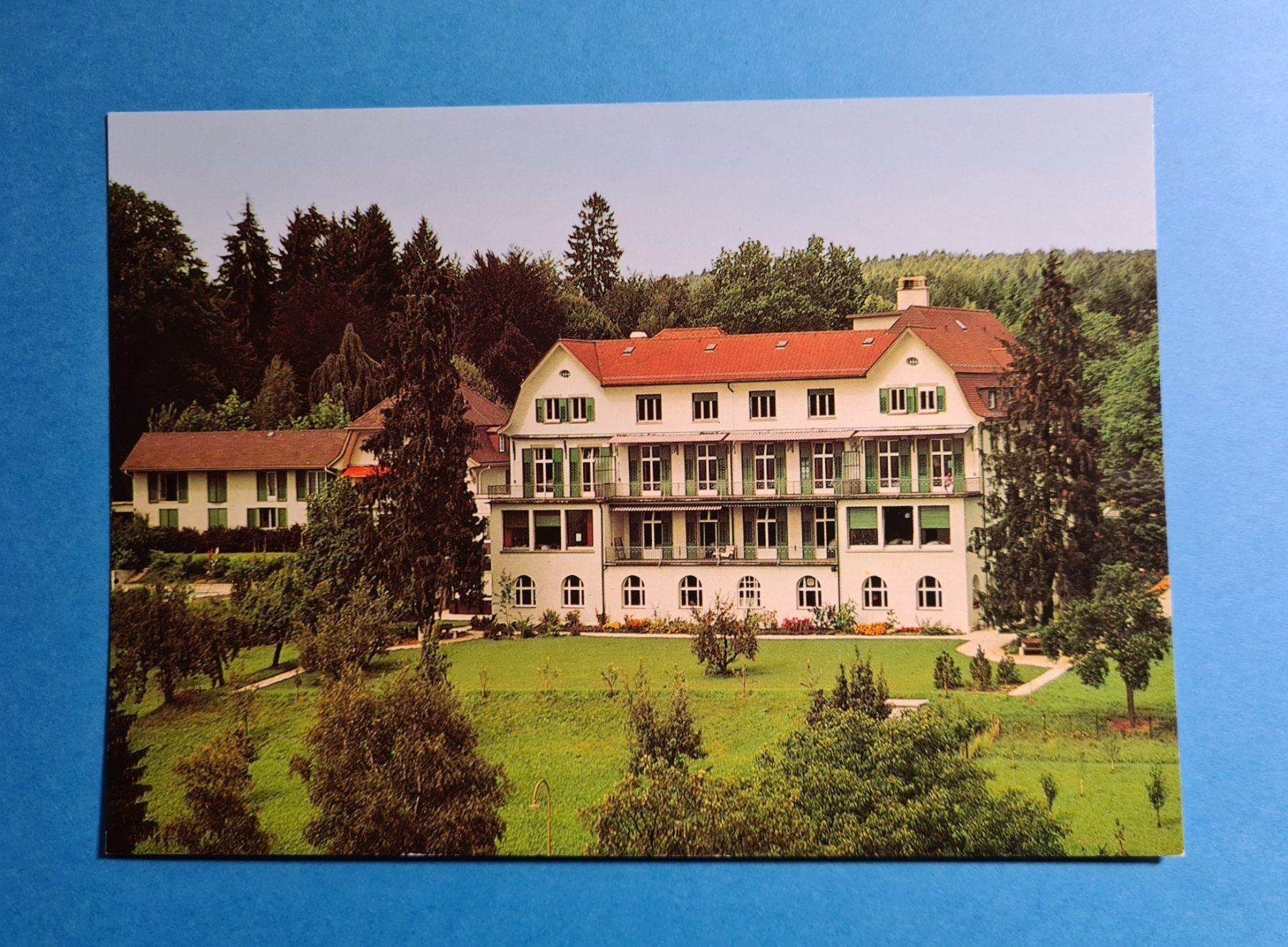 Cartoline postali: Ansichtskarte Krankenhaus am LIndberg Winterthur – Nuovo (secondo la descrizione) da Saland venduto da V-Tour
