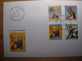 Pro Juventute 2001 FDC