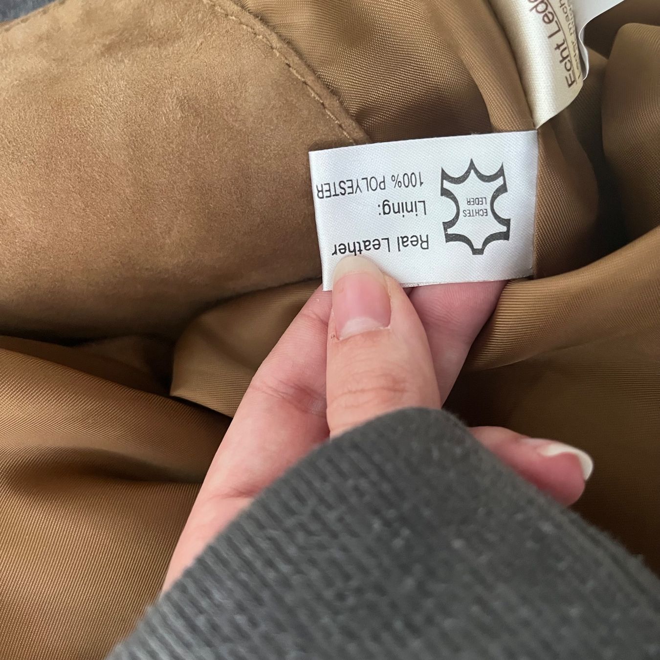 Vestes: Leonardo Wildleder Blazer – D'occasion à Zug par saskia-chiara 4