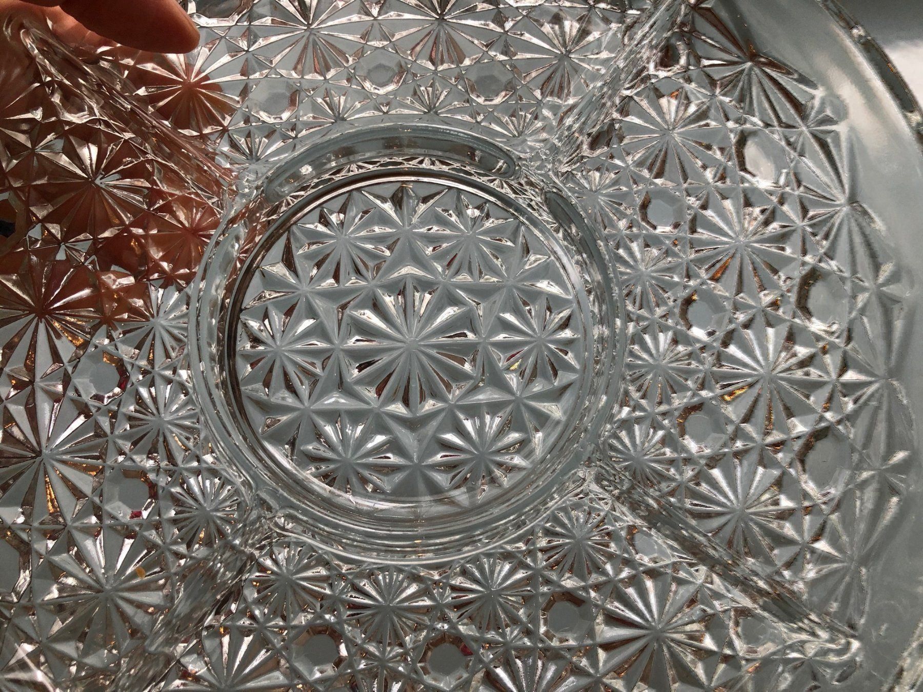 Schalen: Glas-Schale ROYAL mit 5 Fächern – Gebraucht aus Buchs SG von Handyman77 4