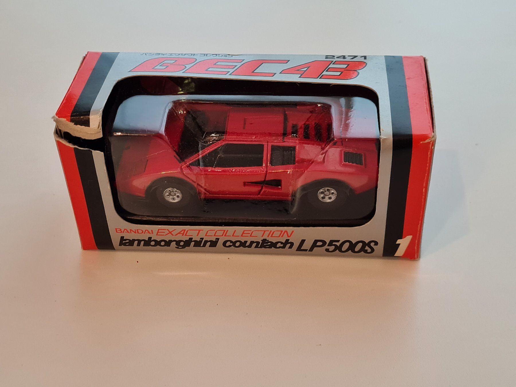 Lamborghini Modellautos: Lamborghini Countach von Bandai Japan – Neu und originalverpackt aus Kehrsatz von emadir 4