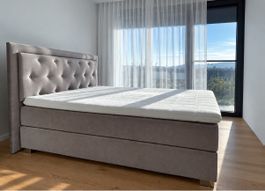 Lieferung GRATIS: Boxspringbett, Bett