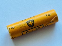1968 Rolle 1 Rappen Original Verpackung Kat. 60.-