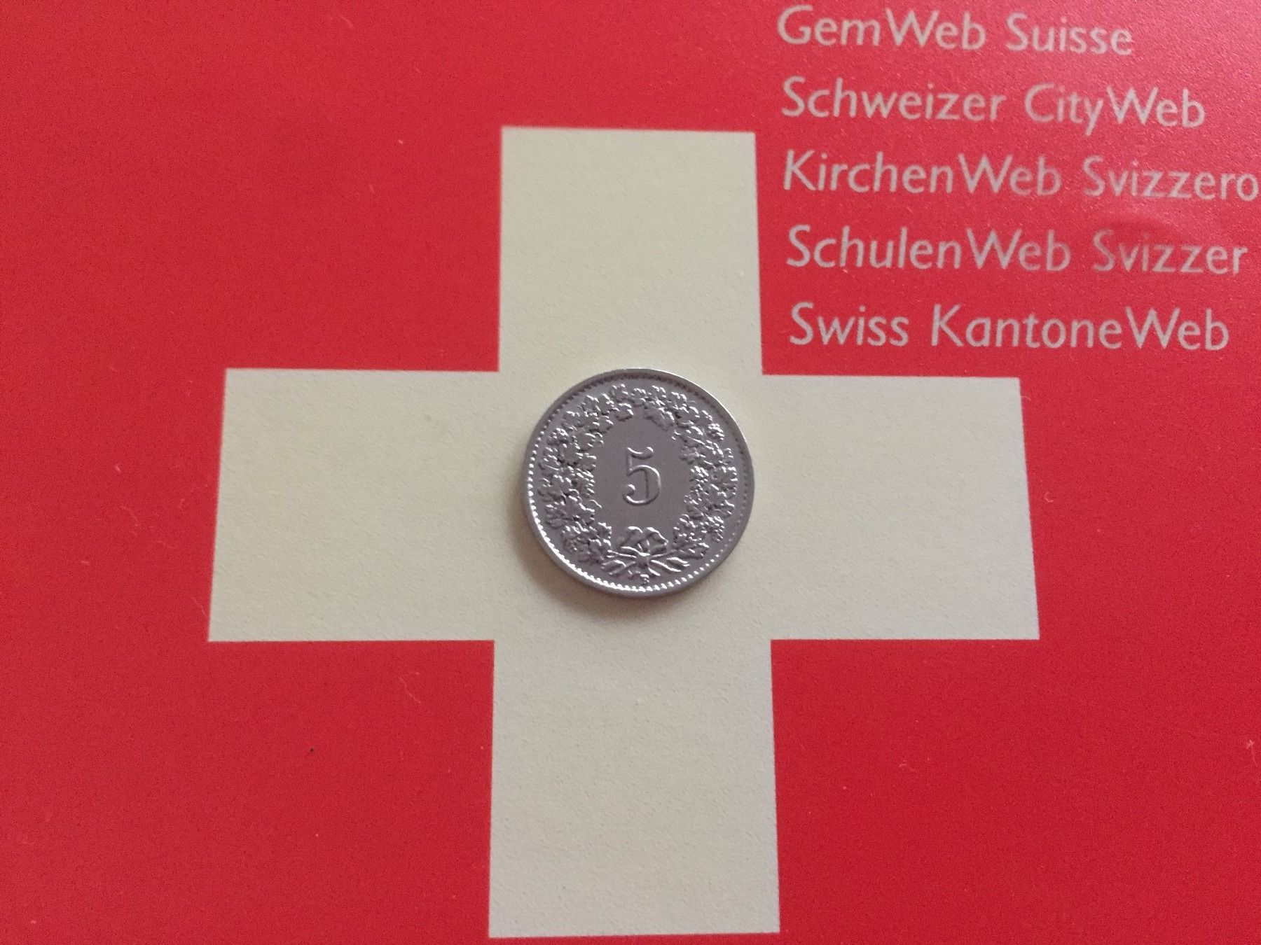 Tutti le monete: 5 Rappen 1934 Ni, ss-vz – Usato da Elsau venduto da herbybay 2