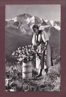 JUNGFRAU - Frau - Blumen - 1961