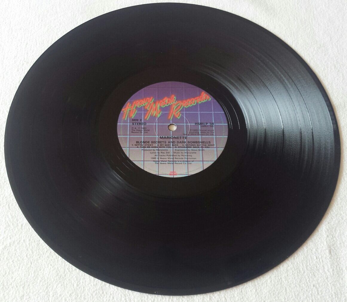 Schallplatten: Marionette - Blonde Secrets - LP - 1985 - First Press – Gebraucht aus Uster von Zardodel 3