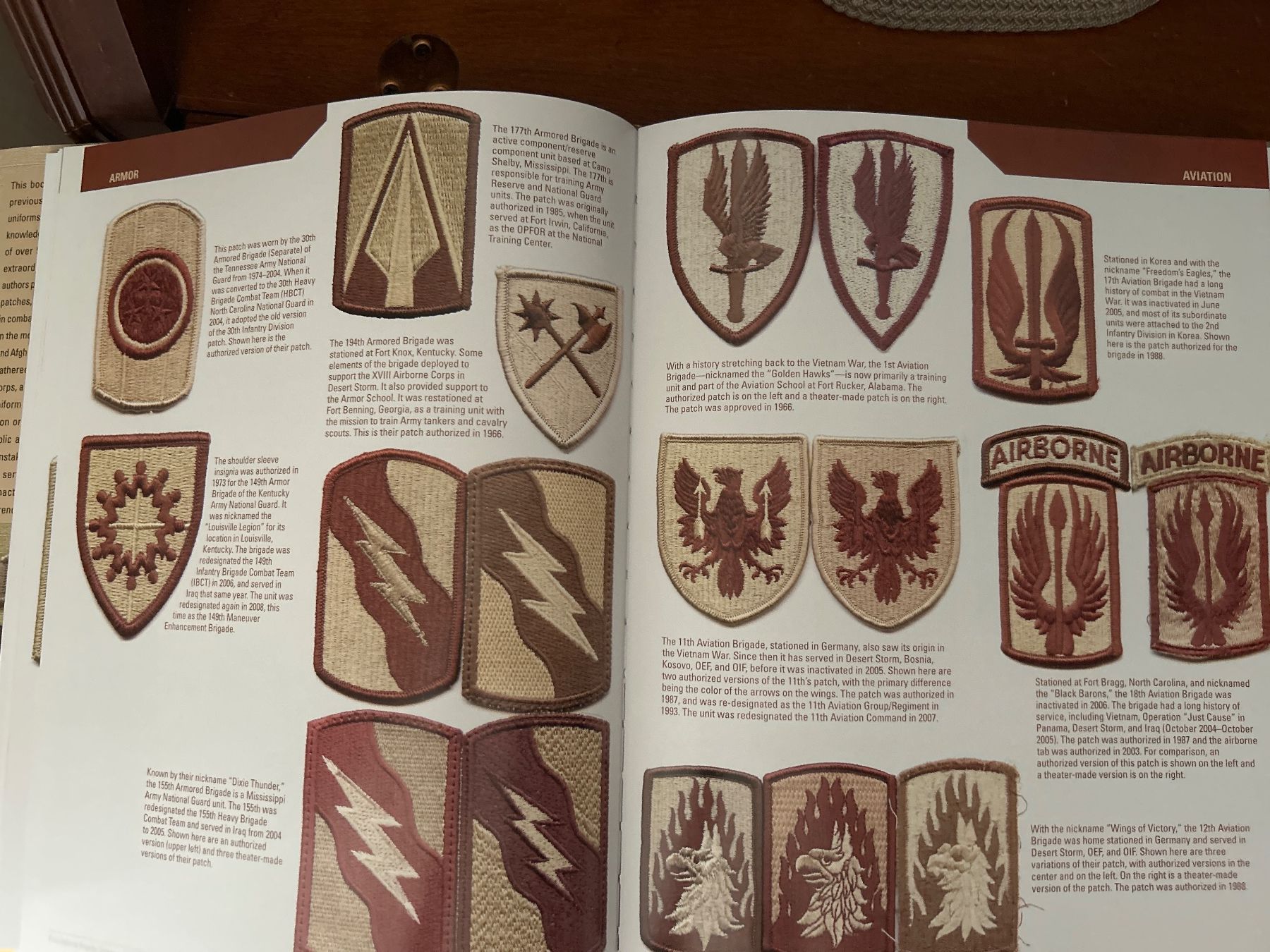 Patches: Buch Desert Uniforms Patches Insignia US Armed Forces – Neu (gemäss Beschreibung) aus Hausen am Albis von MACV62 1