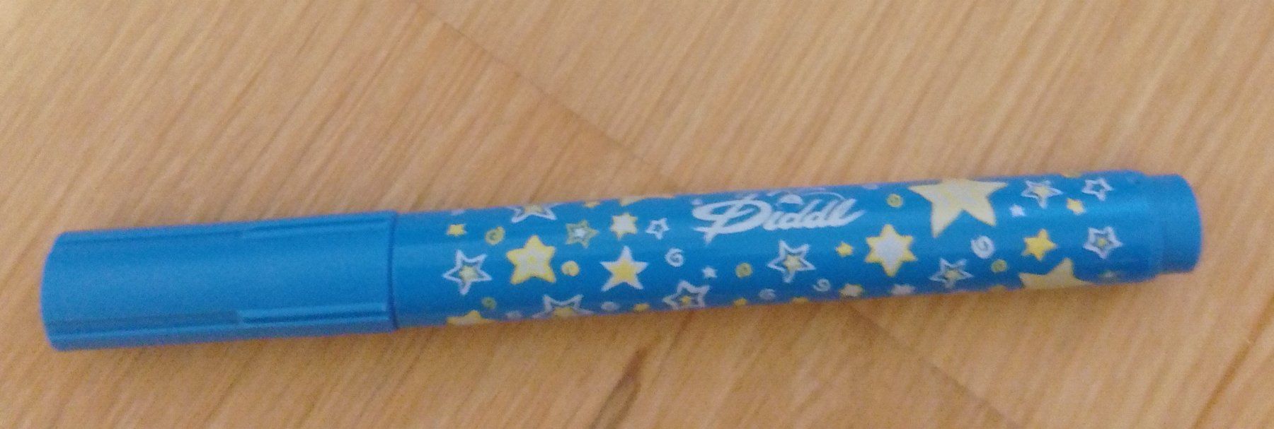 Stifte & Marker: 2 x Diddl Abrakadiddldabra Stift blau mit Sternen – Neu (gemäss Beschreibung) aus Wohlen AG von salamanderspielwaren