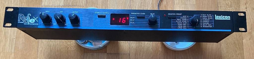 Lexicon Console di mixaggio: Lexicon Reflex Effects Processor Vintage Reverb Delay w/ PSU – Usato da Lausanne venduto da duvy