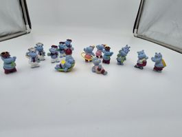 Happy Hippos Fitness Traumschiff Ü-Ei Figuren Konvolut