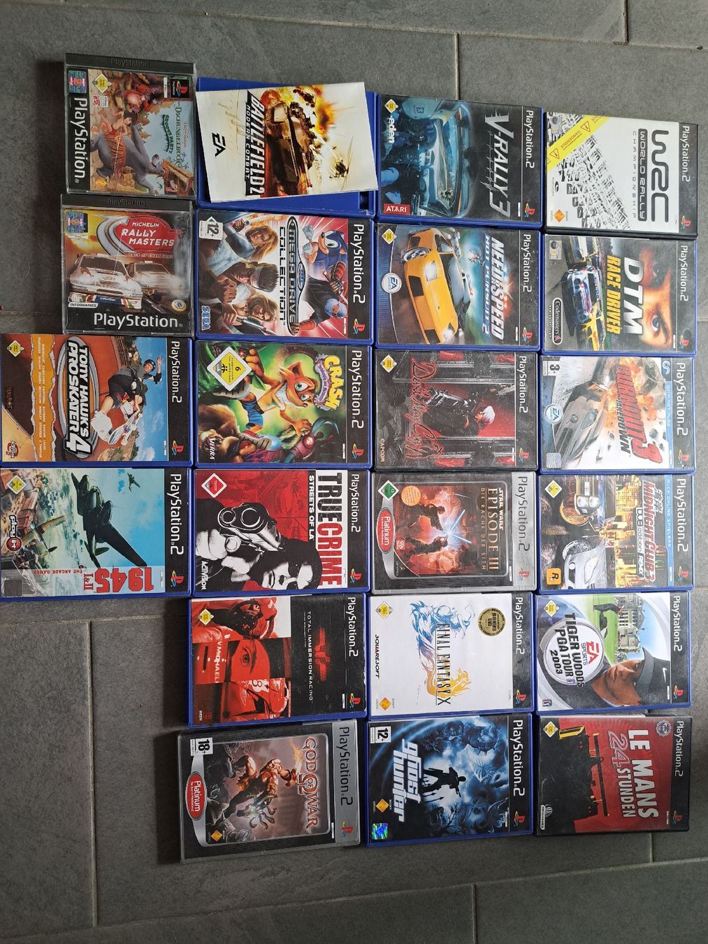 Sony Spiele: PlayStation 2 Spiele Sammlung Konvolt – Gebraucht aus Subingen von Fabenuk