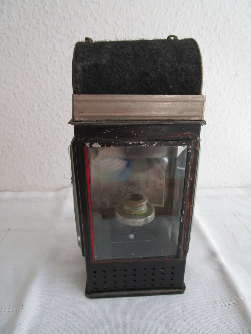 Lampade: Alte Militär Karrenlampe – Usato da Binningen venduto da mondoantico