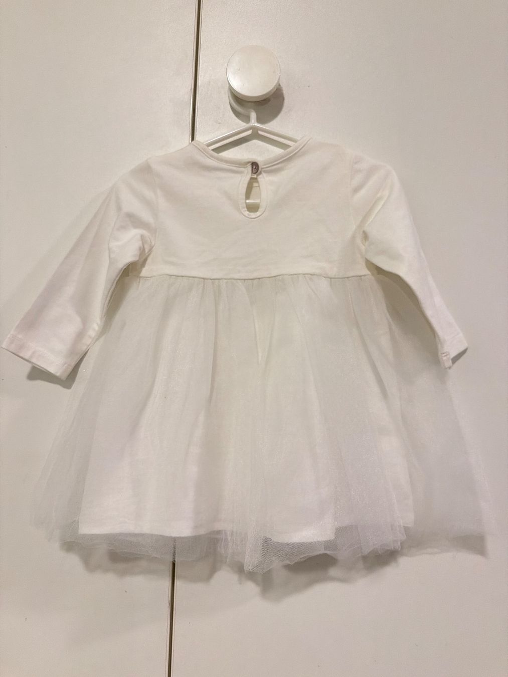Vestiti & Gonne: White dress - 9M/74cm – Nuovo (secondo la descrizione) da Roche VD venduto da closetcleanse 3